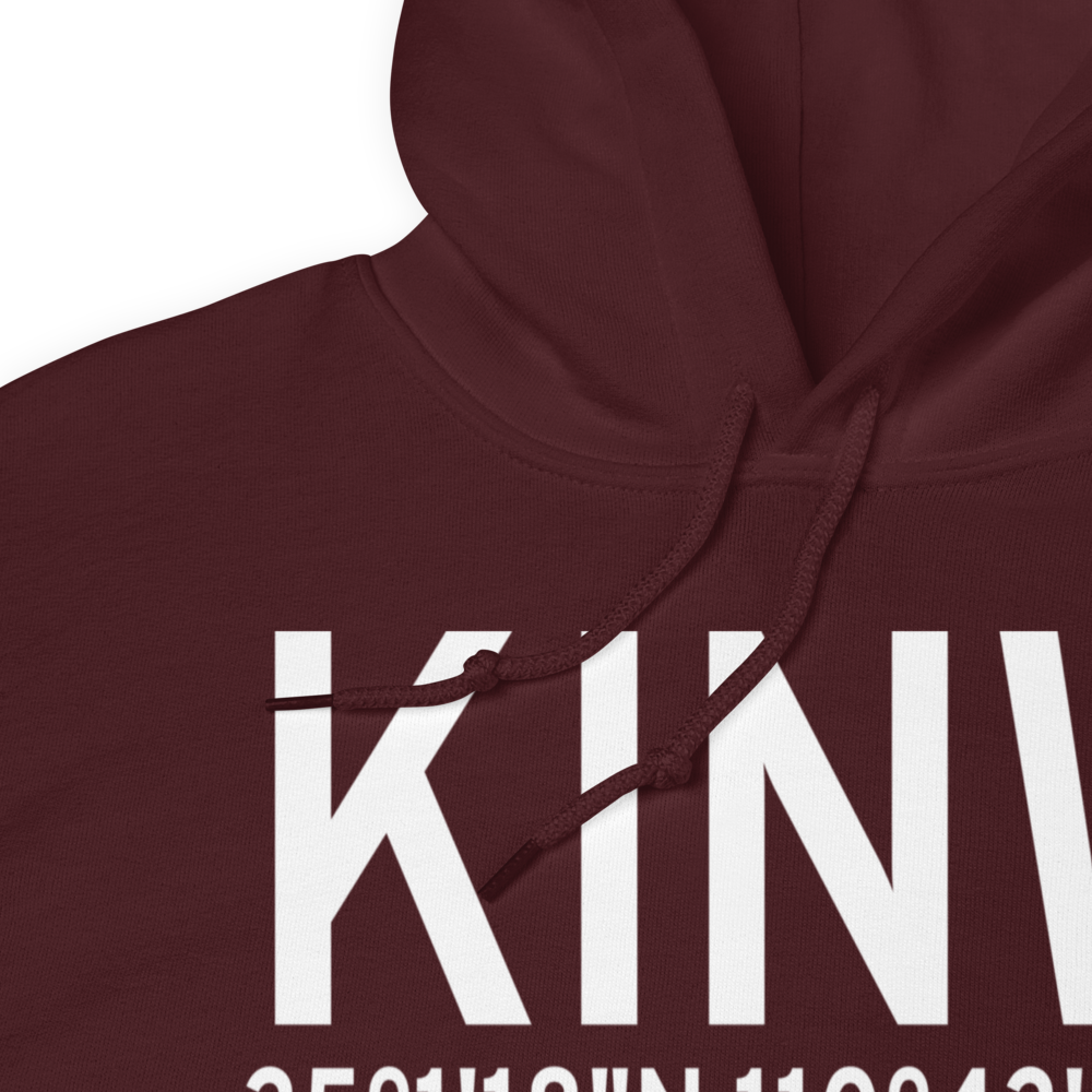 Winslow Lindbergh Regional Airport (KINW) ICAO Hoodie Sweatshirt 