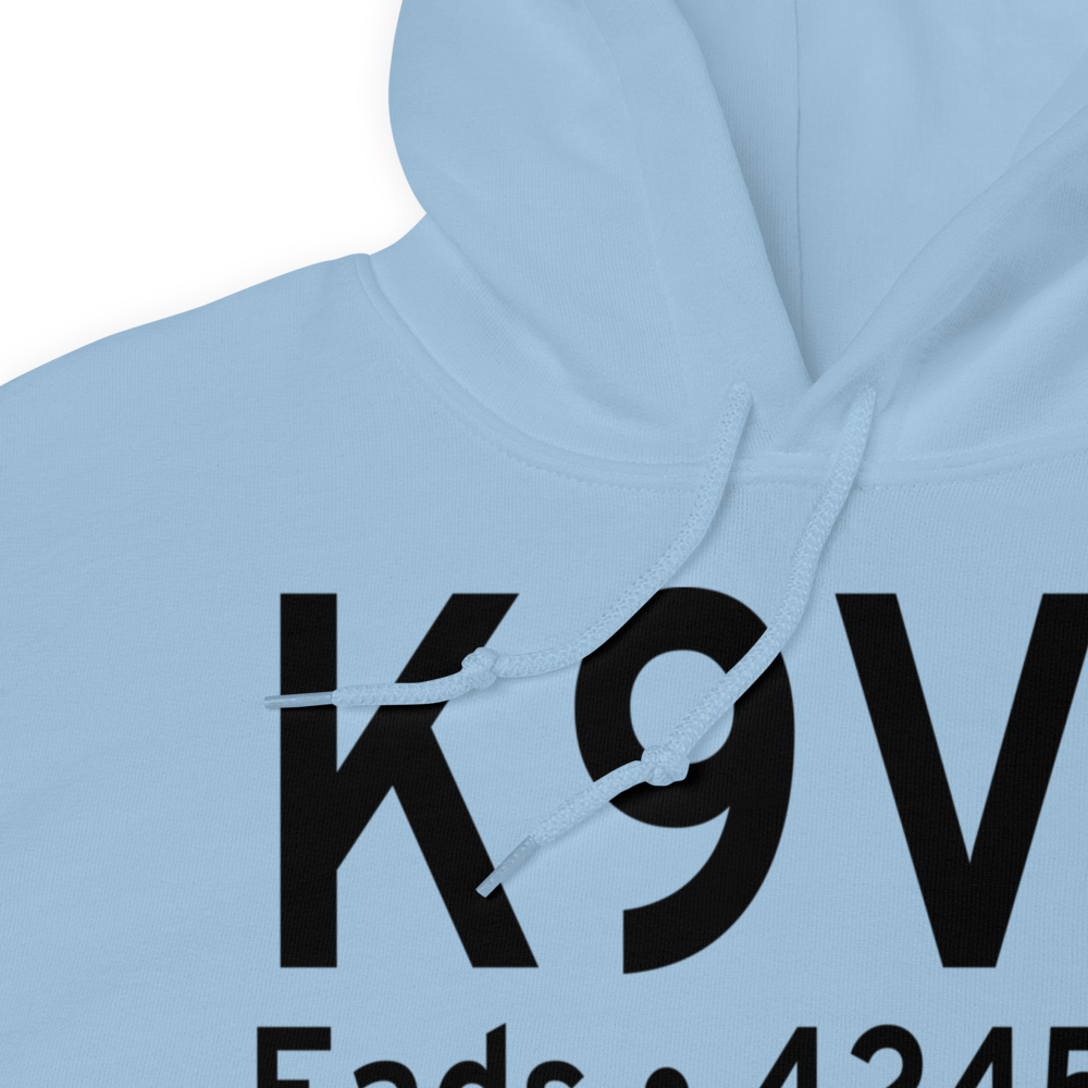 Eads Municipal Airport (K9V7) ICAO Hoodie Sweatshirt 