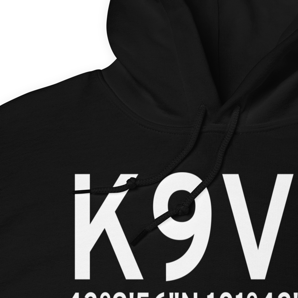 Martin Municipal Airport (K9V6) ICAO Hoodie Sweatshirt 