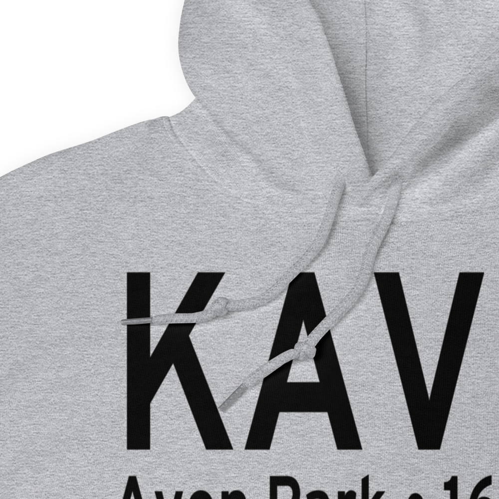 Avon Park Executive Airport (KAVO) ICAO Hoodie Sweatshirt 