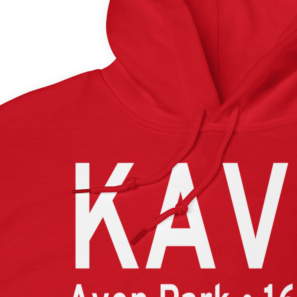 Avon Park Executive Airport (KAVO) ICAO Hoodie Sweatshirt 