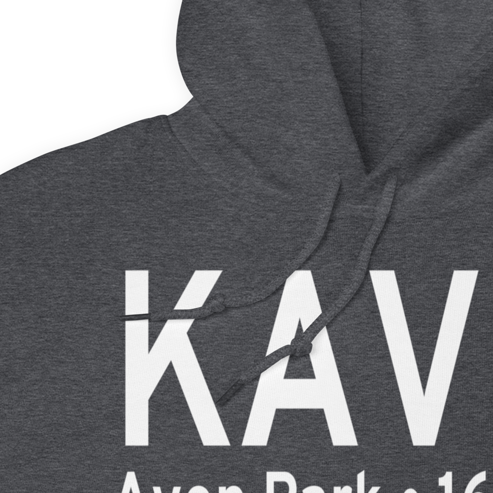 Avon Park Executive Airport (KAVO) ICAO Hoodie Sweatshirt 