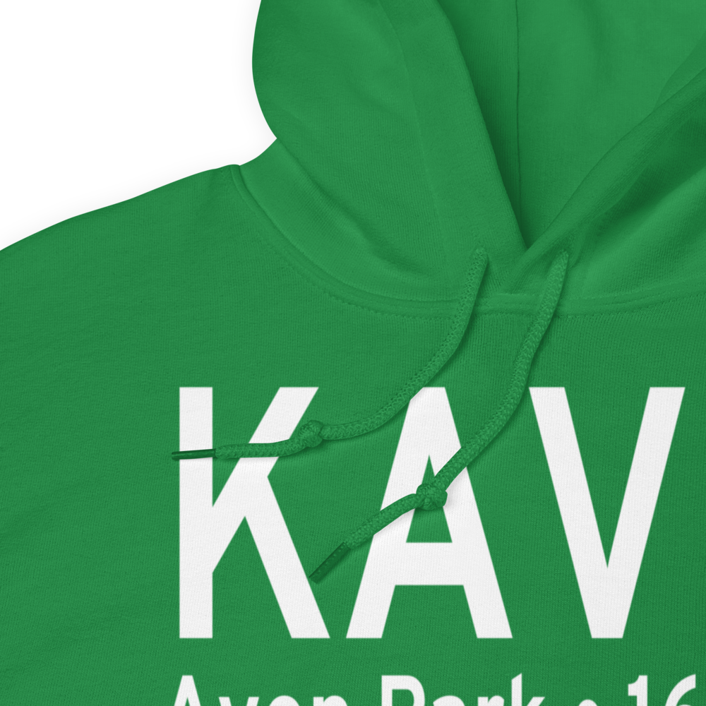 Avon Park Executive Airport (KAVO) ICAO Hoodie Sweatshirt 