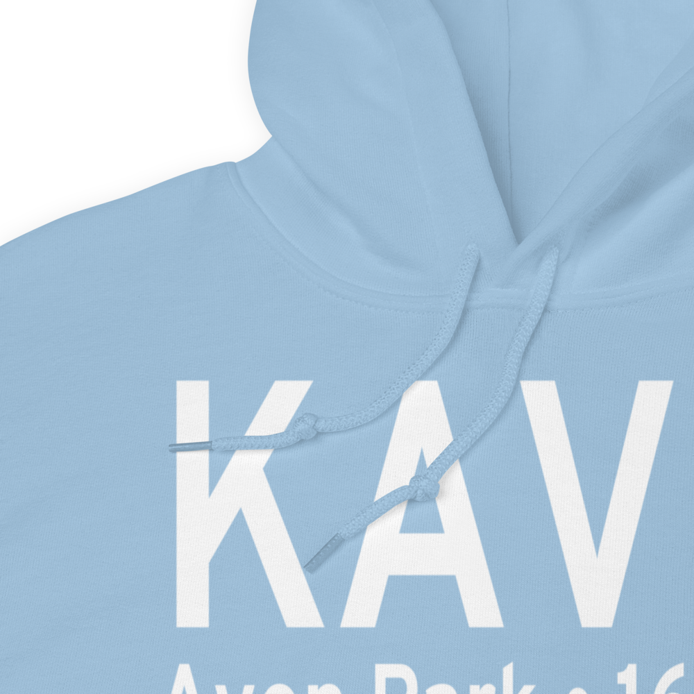 Avon Park Executive Airport (KAVO) ICAO Hoodie Sweatshirt 