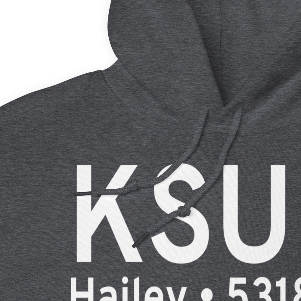 Friedman Memorial Airport (KSUN) ICAO Hoodie Sweatshirt 