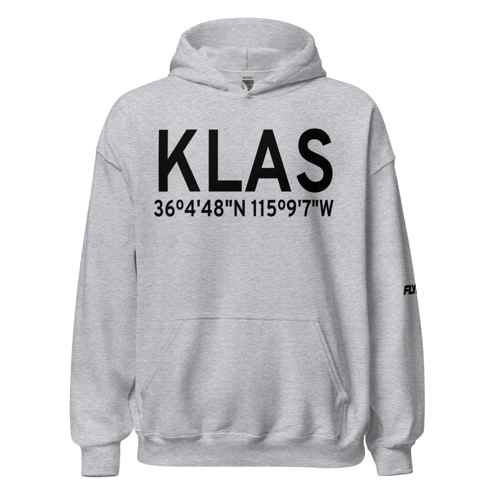 McCarran International Airport (KLAS) ICAO Hoodie Sweatshirt 