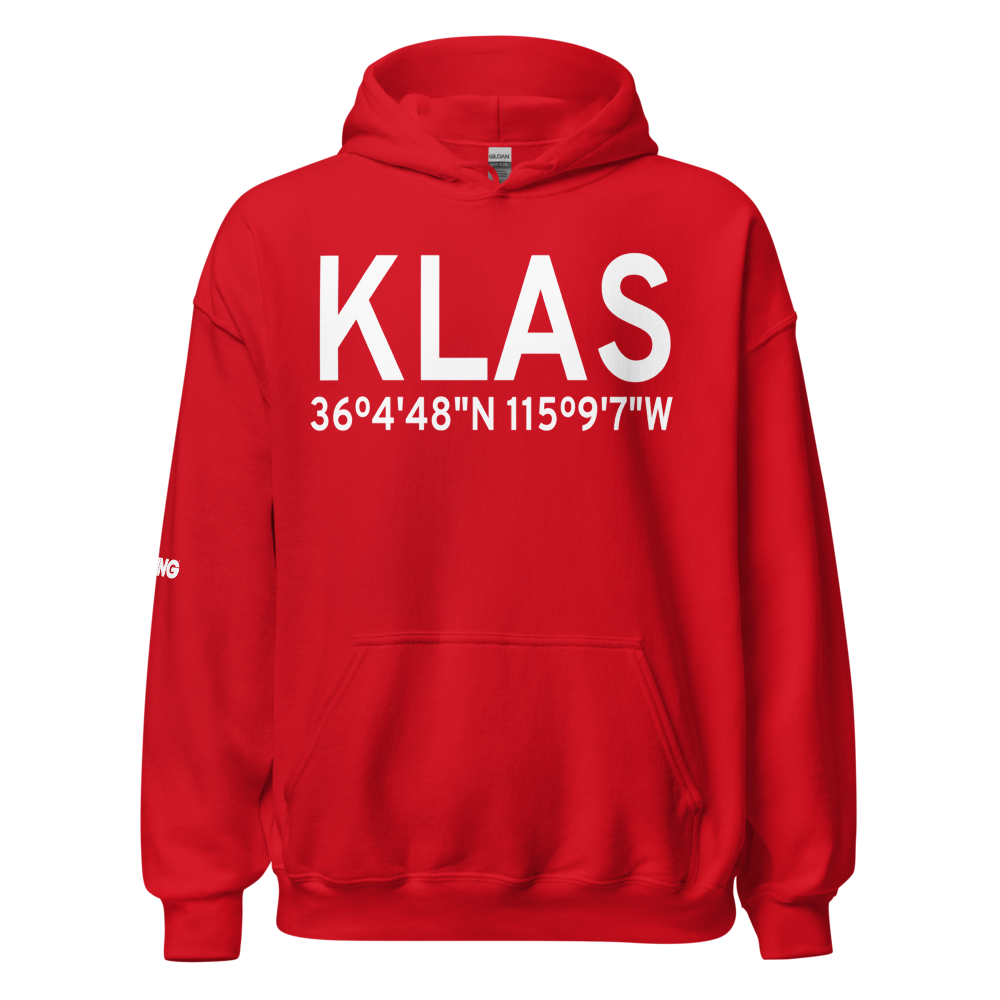 McCarran International Airport (KLAS) ICAO Hoodie Sweatshirt 