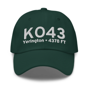 Yerington Municipal Airport (KO43) ICAO Hat