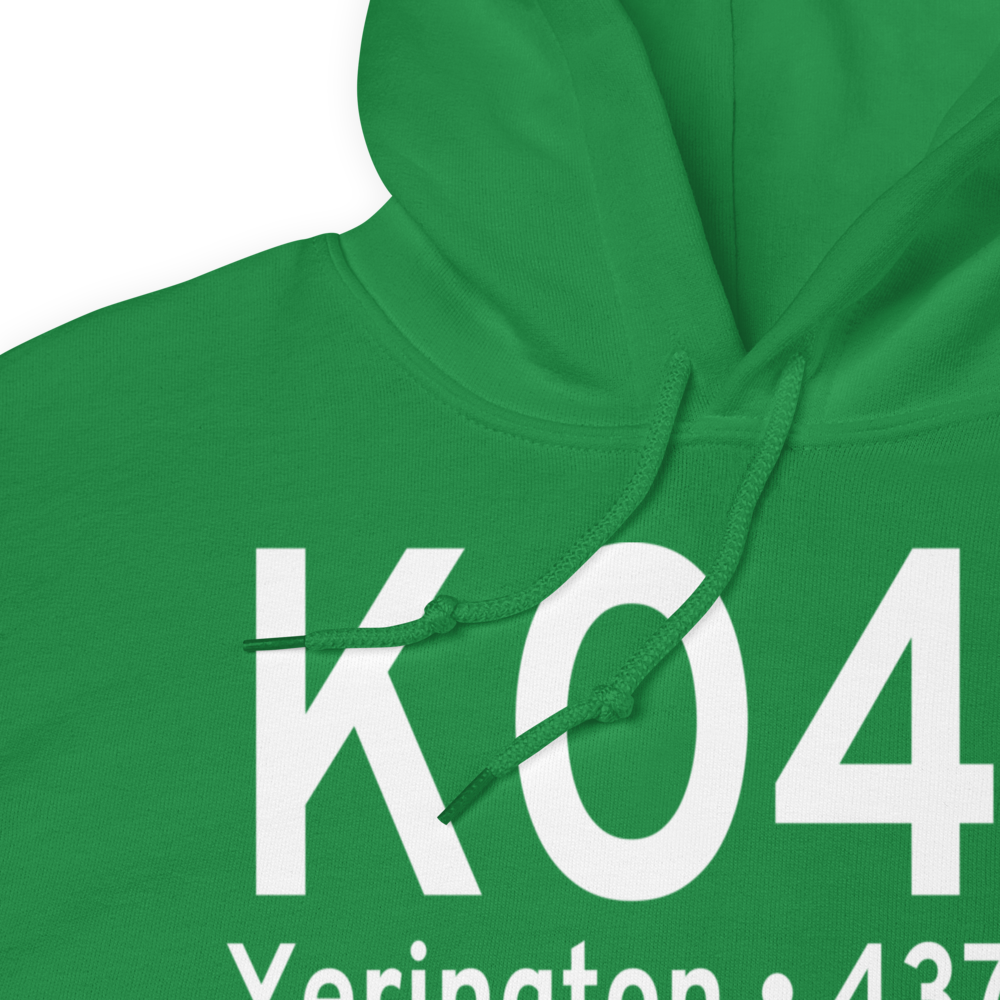 Yerington Municipal Airport (KO43) ICAO Hoodie Sweatshirt 