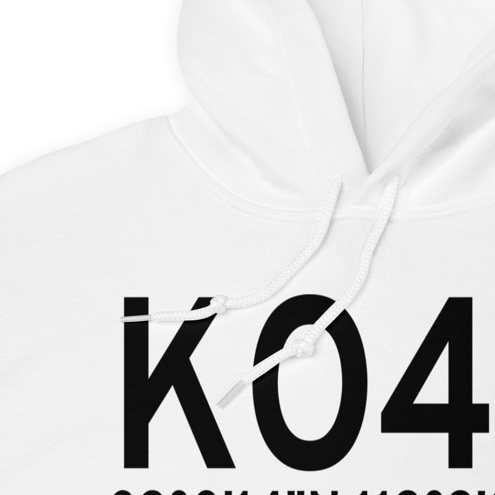 Yerington Municipal Airport (KO43) ICAO Hoodie Sweatshirt 