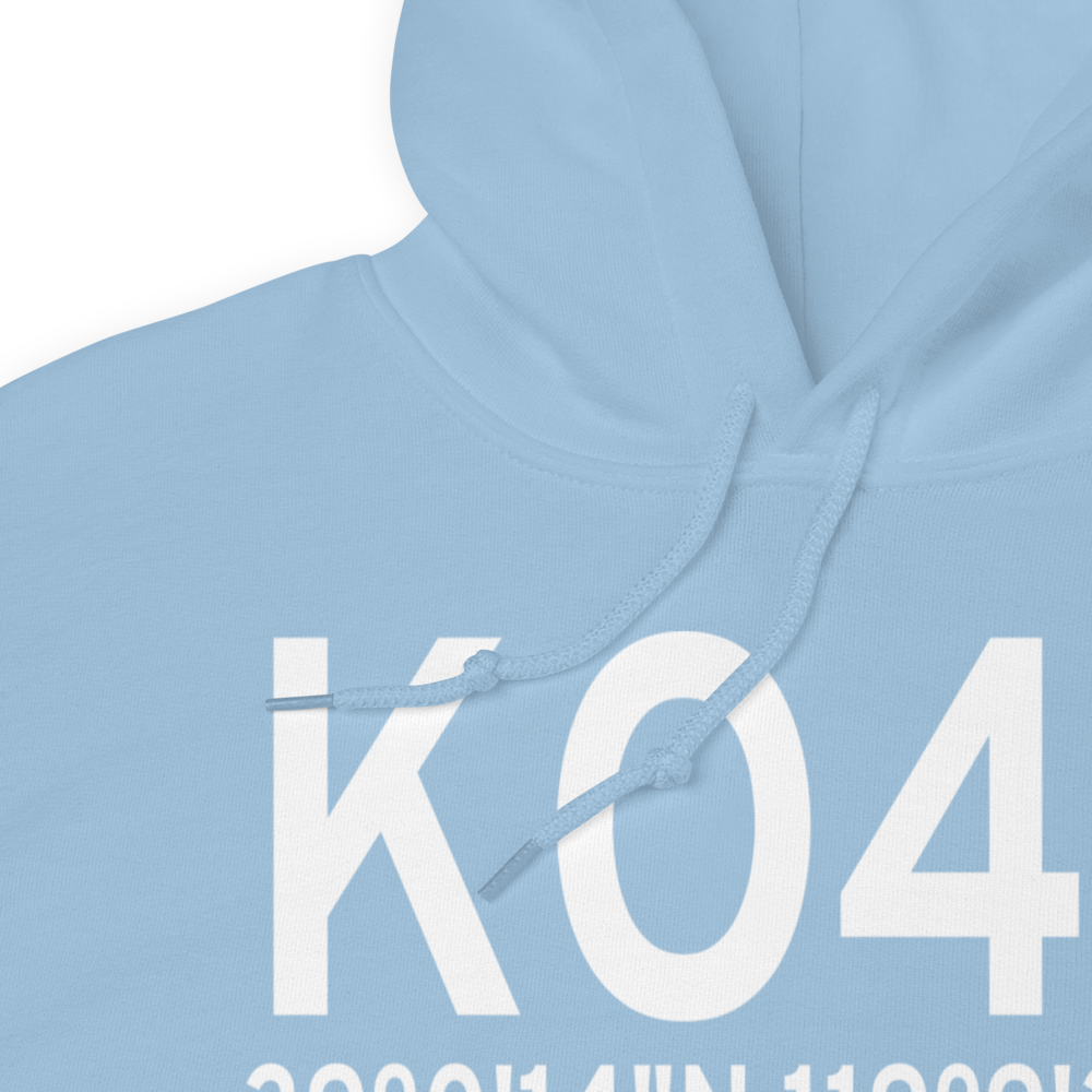 Yerington Municipal Airport (KO43) ICAO Hoodie Sweatshirt 