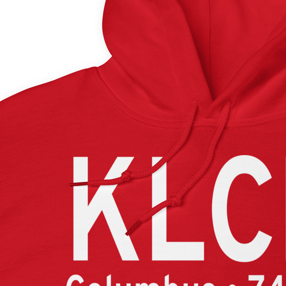 Rickenbacker International Airport (KLCK) ICAO Hoodie Sweatshirt 