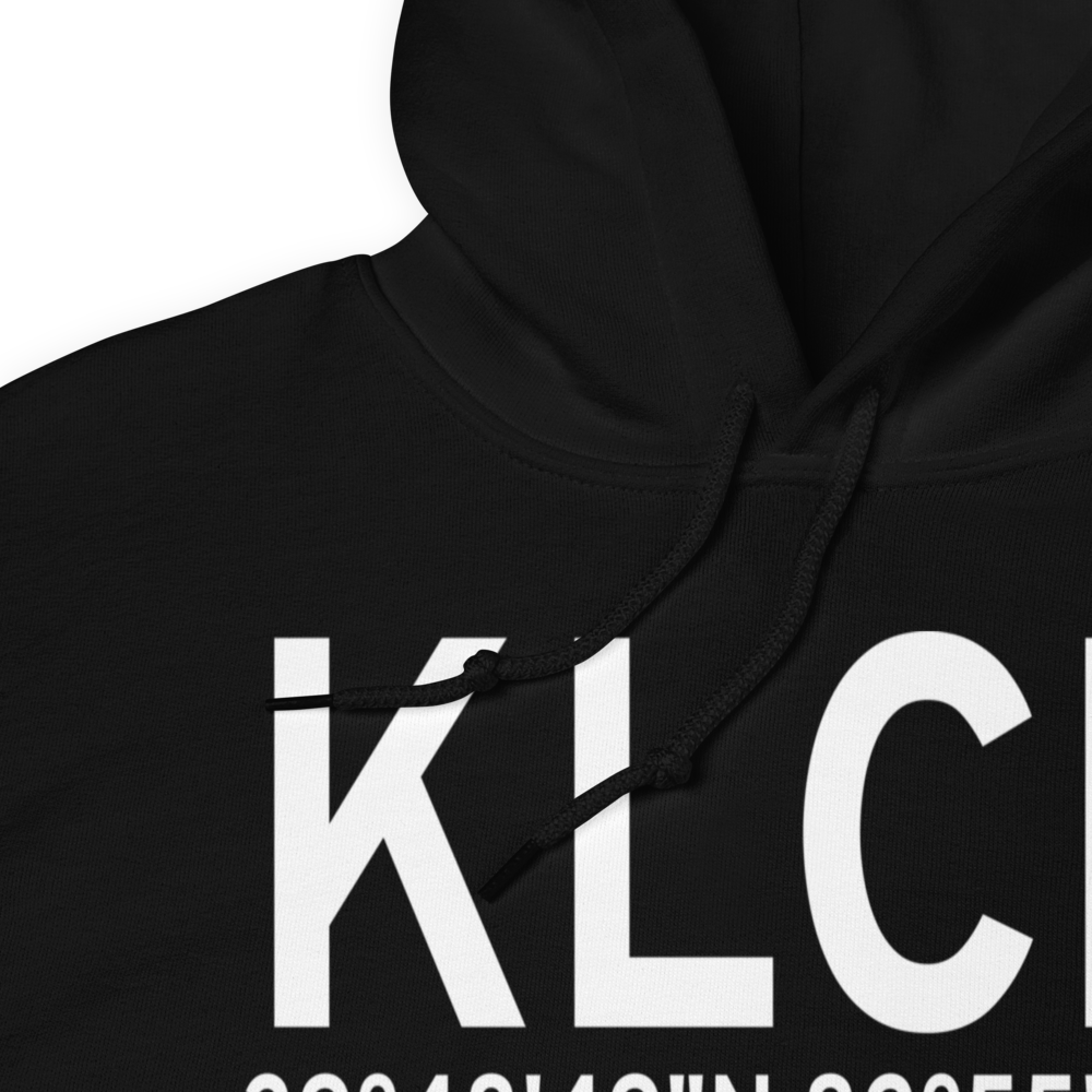 Rickenbacker International Airport (KLCK) ICAO Hoodie Sweatshirt 