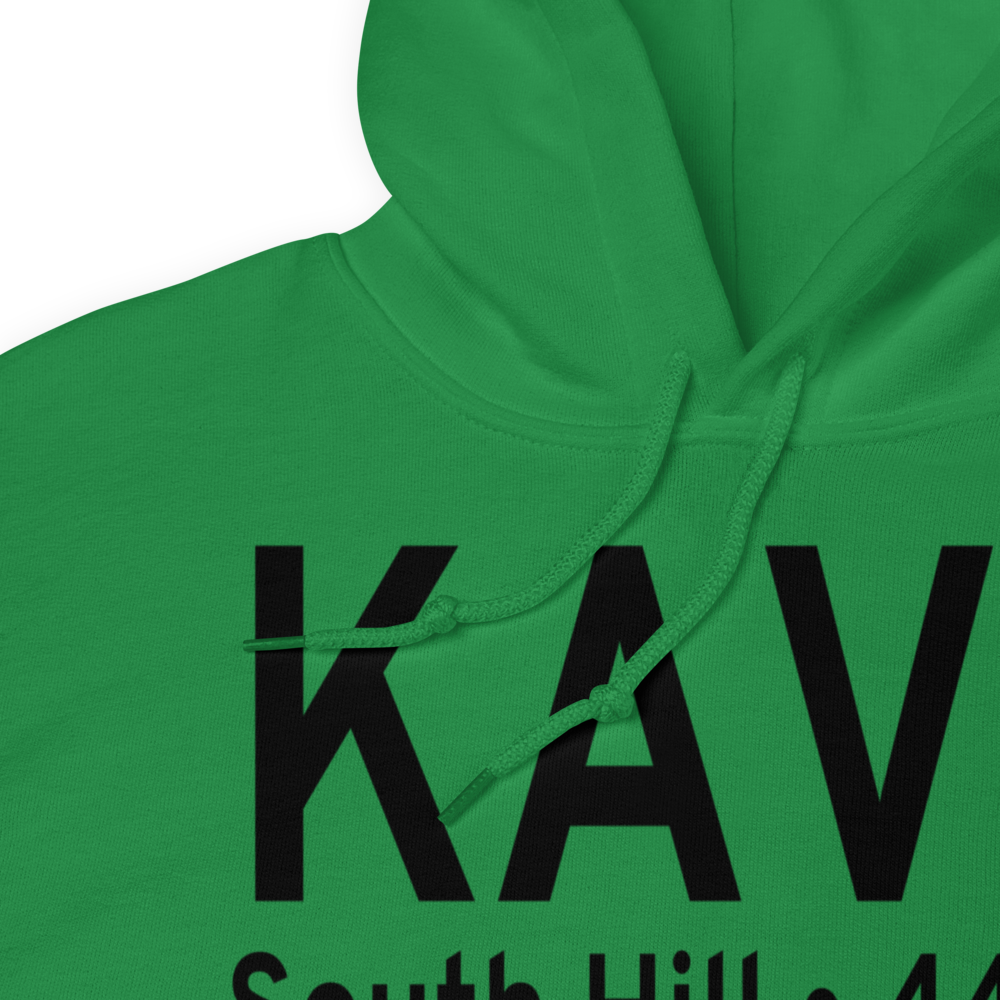 Mecklenburg Brunswick Regional Airport (KAVC) ICAO Hoodie Sweatshirt 