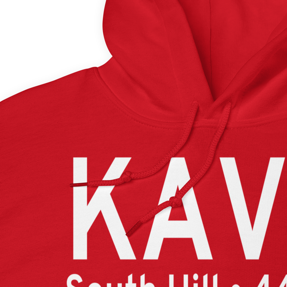 Mecklenburg Brunswick Regional Airport (KAVC) ICAO Hoodie Sweatshirt 