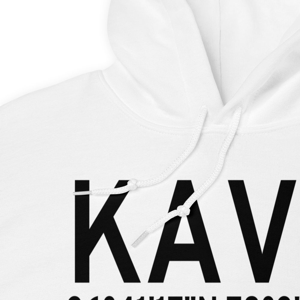 Mecklenburg Brunswick Regional Airport (KAVC) ICAO Hoodie Sweatshirt 