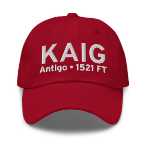 Langlade County Airport (KAIG) ICAO Hat