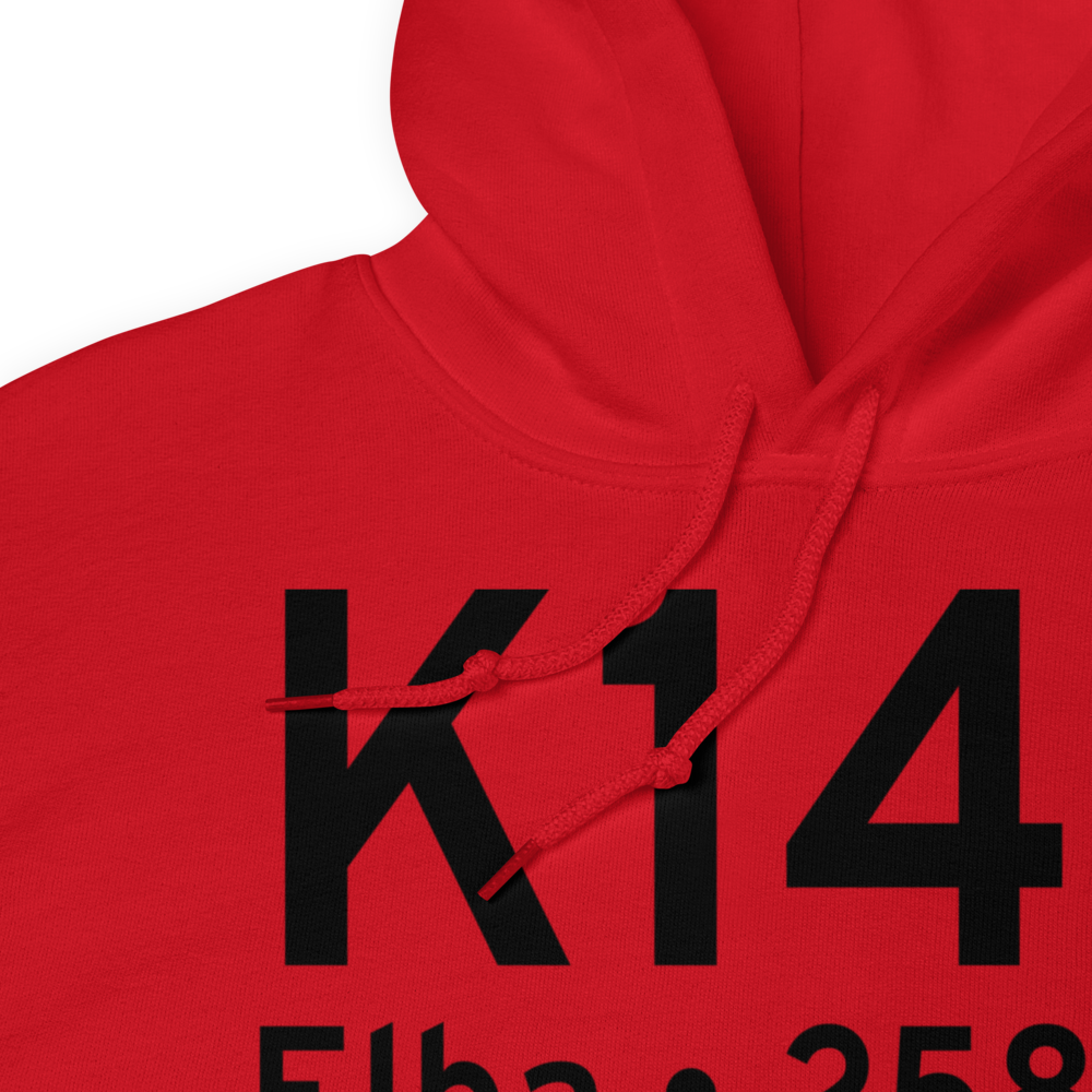 Carl Folsom Airport (K14J) ICAO Hoodie Sweatshirt 