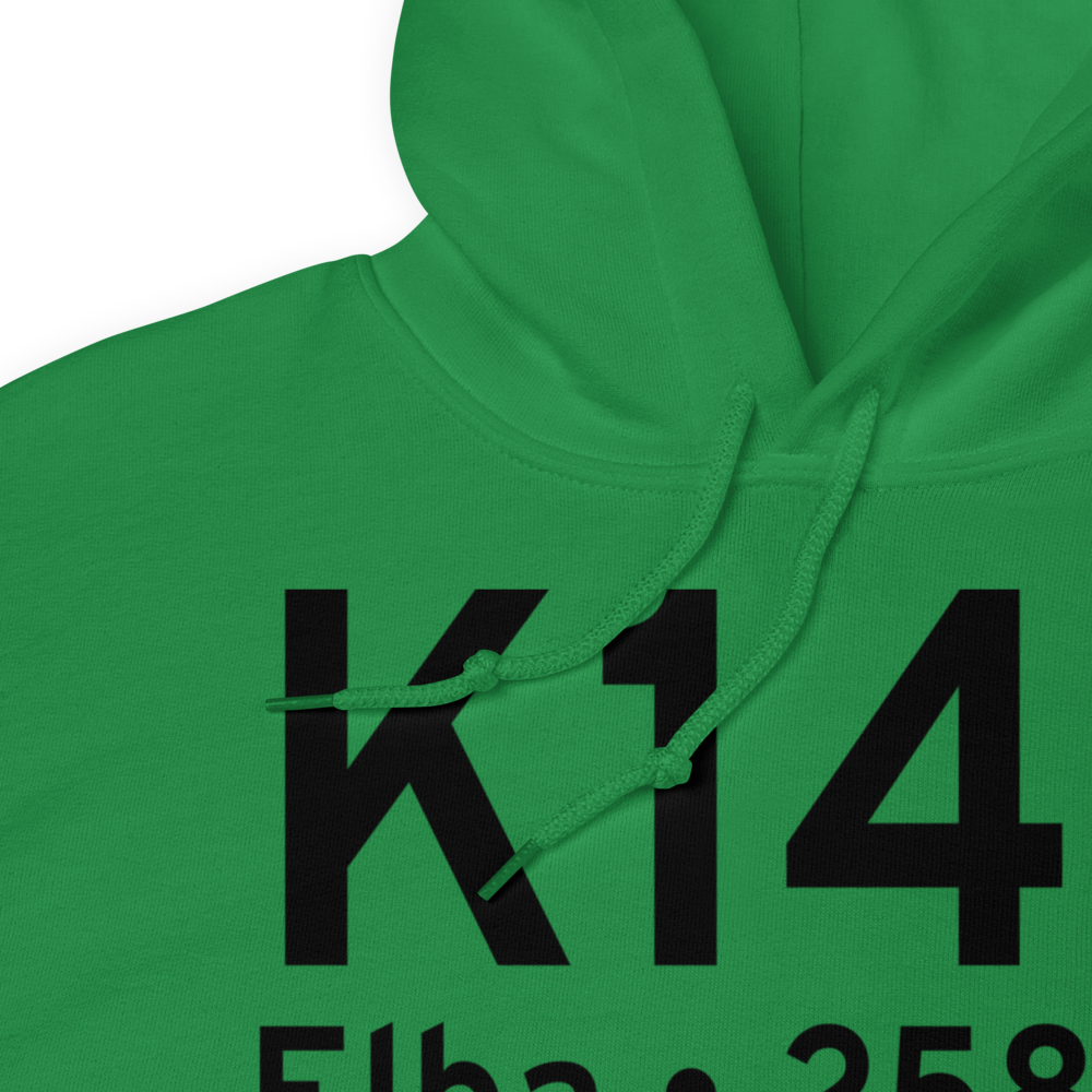 Carl Folsom Airport (K14J) ICAO Hoodie Sweatshirt 