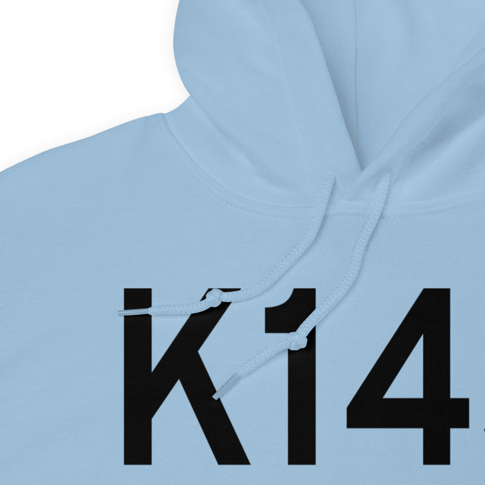 Carl Folsom Airport (K14J) ICAO Hoodie Sweatshirt 