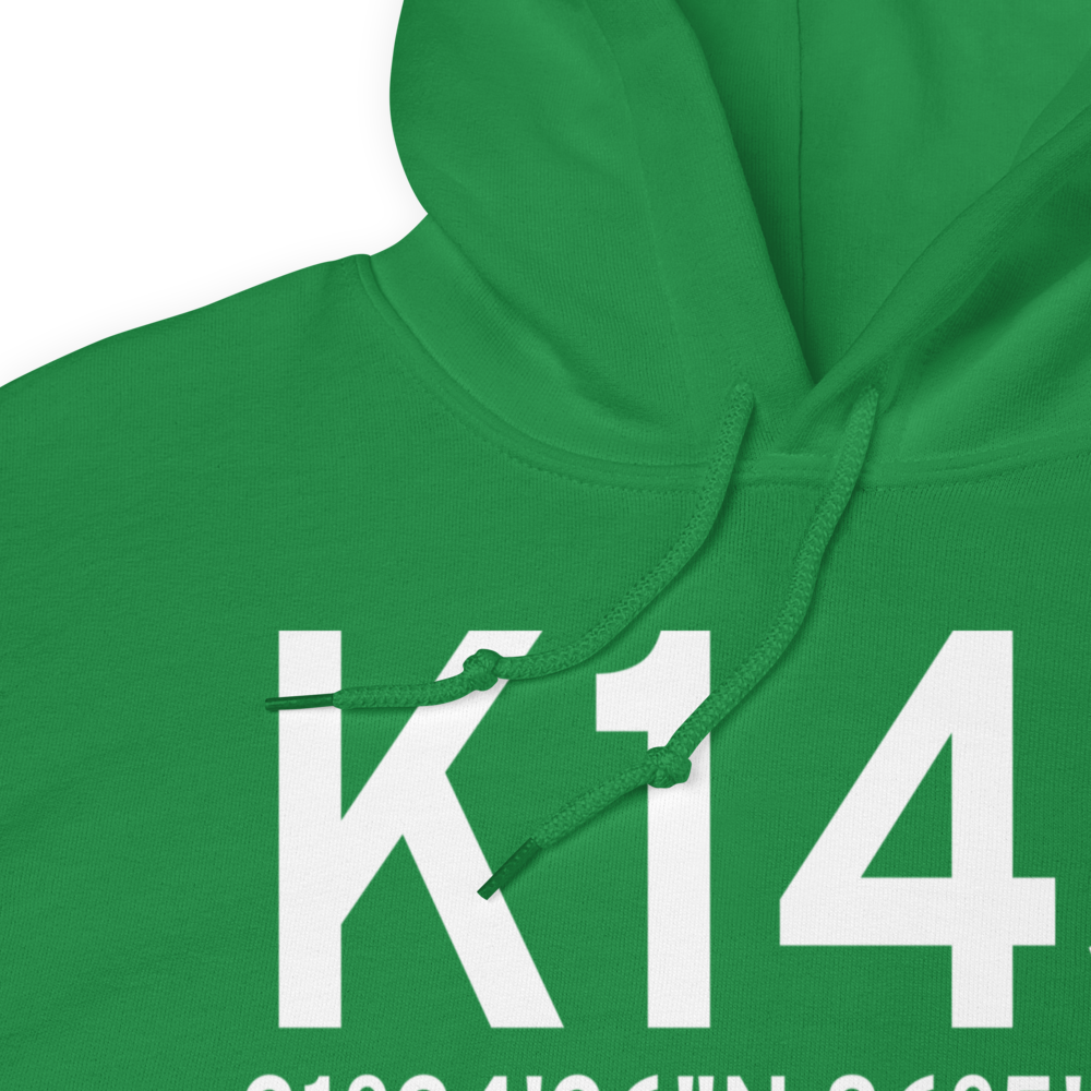 Carl Folsom Airport (K14J) ICAO Hoodie Sweatshirt 