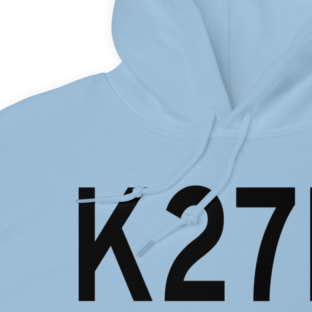 Eldorado Airport (K27R) ICAO Hoodie Sweatshirt 