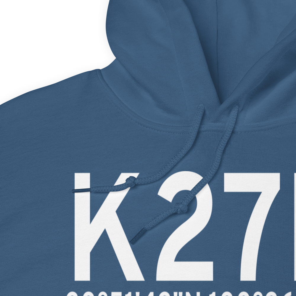 Eldorado Airport (K27R) ICAO Hoodie Sweatshirt 