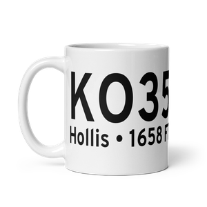 Hollis Municipal Airport (KO35) ICAO Mug