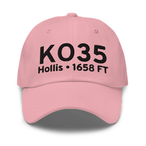 Hollis Municipal Airport (KO35) ICAO Hat