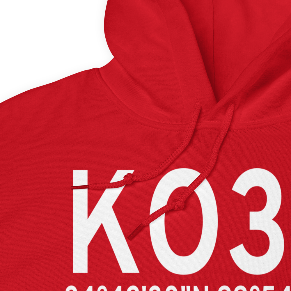 Hollis Municipal Airport (KO35) ICAO Hoodie Sweatshirt 