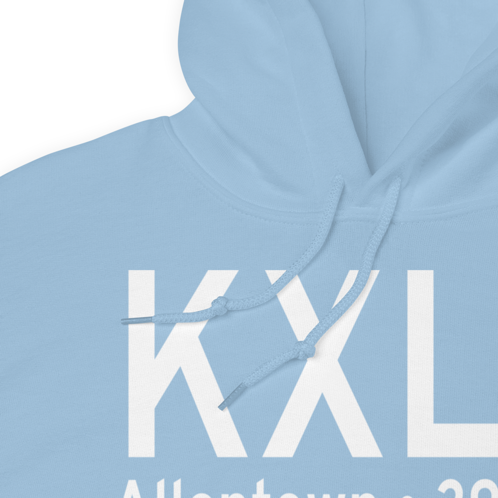 Allentown Queen City Municipal Airport (KXLL) ICAO Hoodie Sweatshirt 