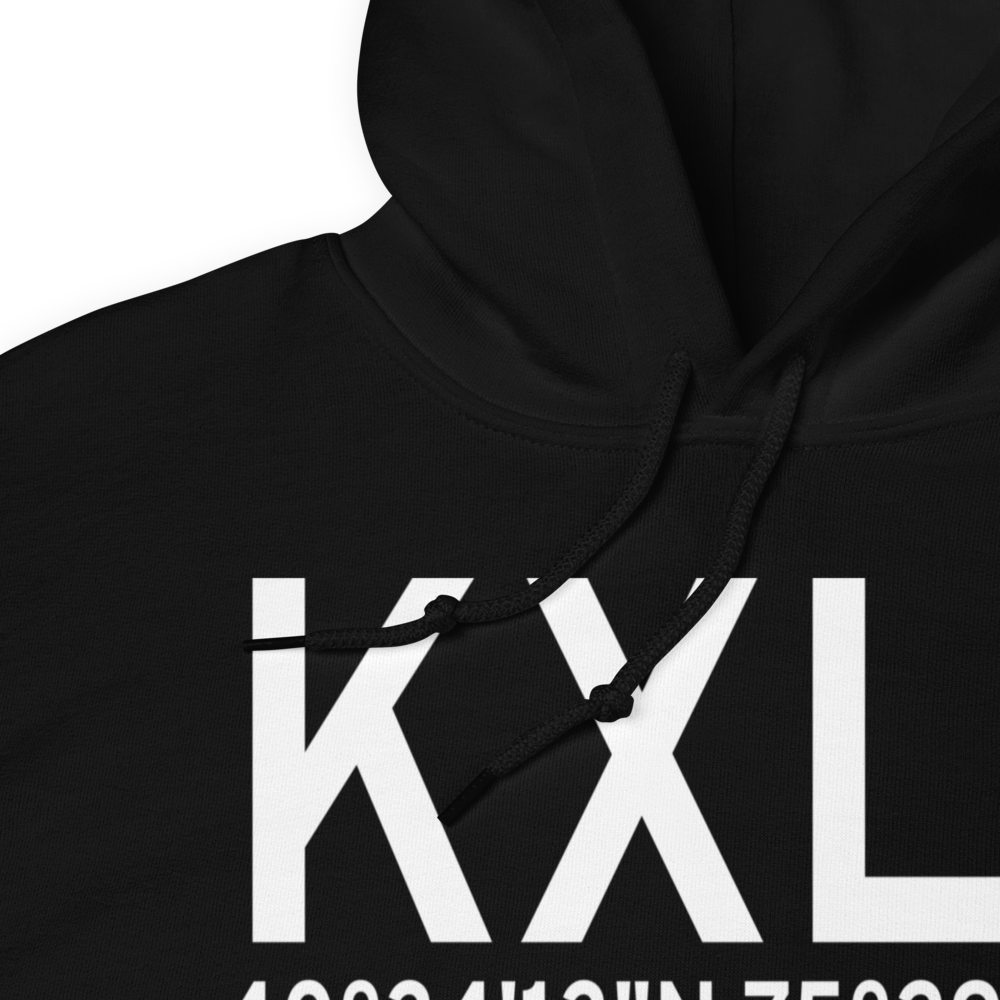 Allentown Queen City Municipal Airport (KXLL) ICAO Hoodie Sweatshirt 