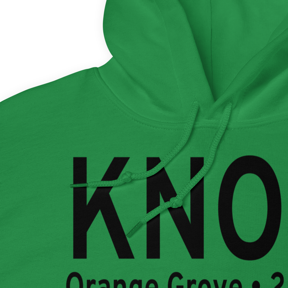 Orange Grove Naval Auxiliary Landing Field (KNOG) ICAO Hoodie Sweatshirt 
