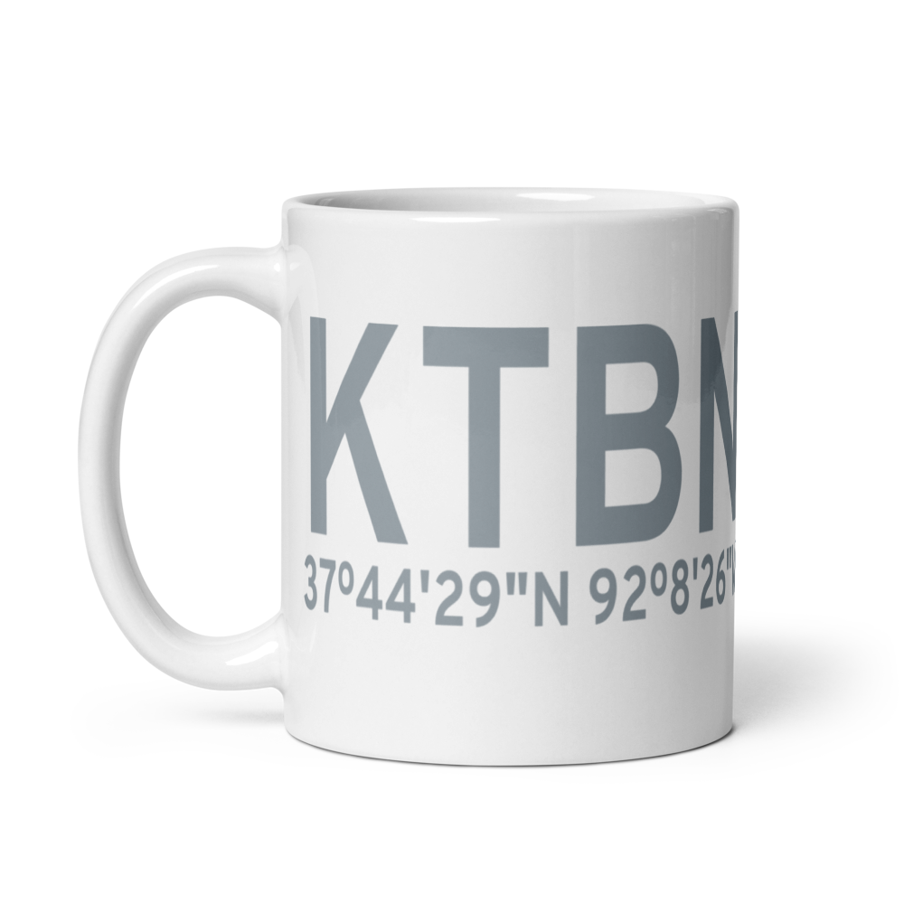 Waynesville-St. Robert Regional Forney field (KTBN) ICAO Mug 