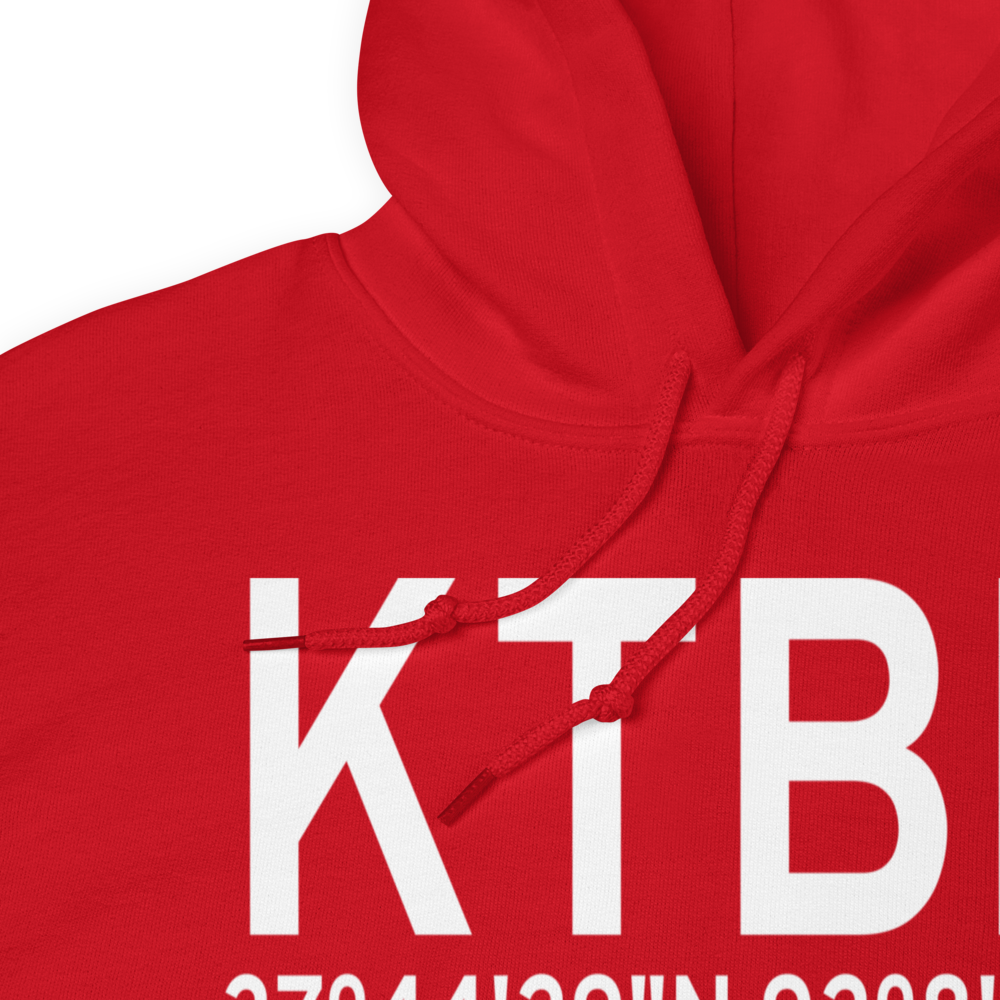 Waynesville-St. Robert Regional Forney field (KTBN) ICAO Hoodie Sweatshirt 