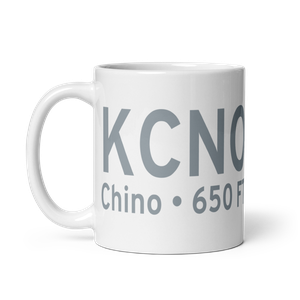 Chino Airport (KCNO) ICAO Mug