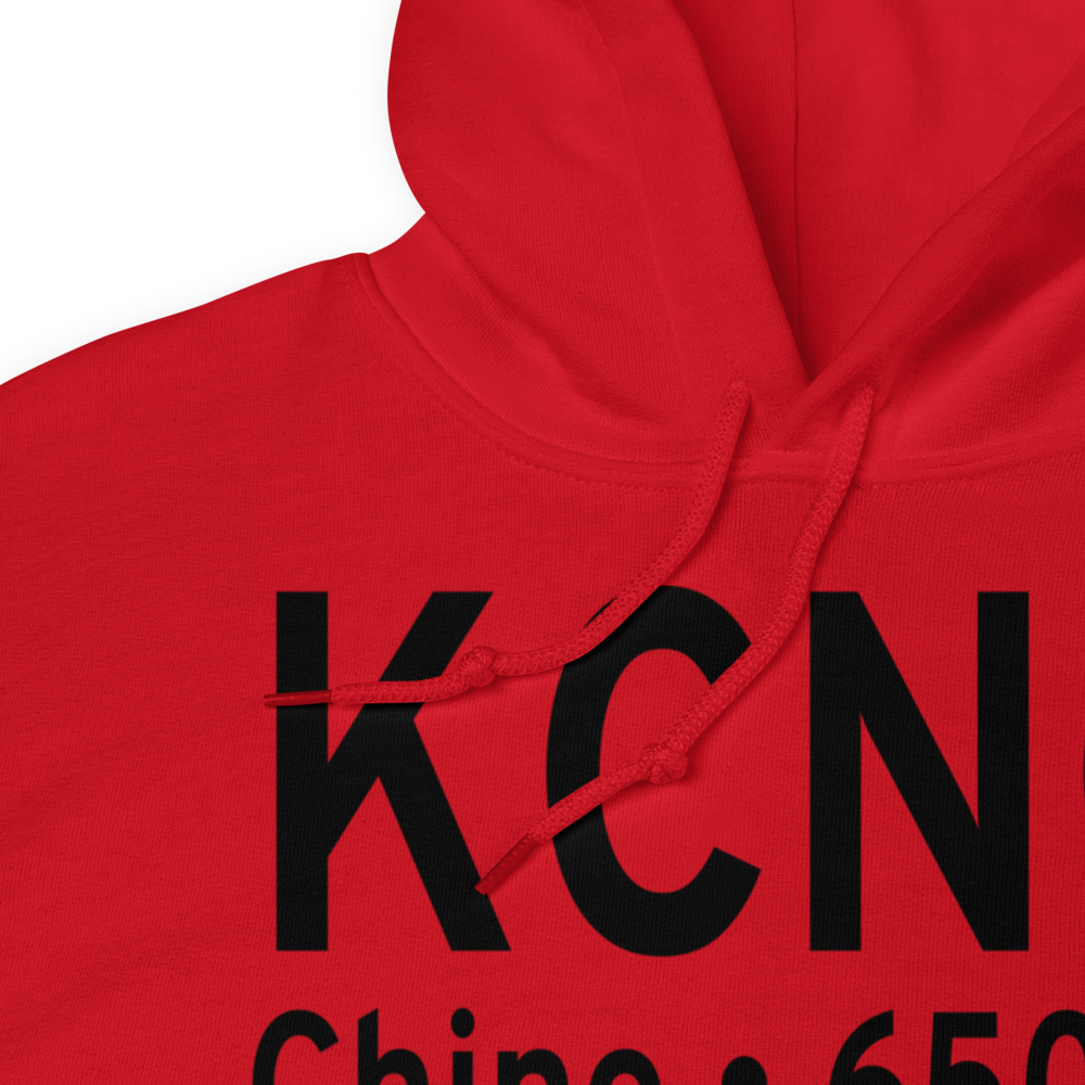 Chino Airport (KCNO) ICAO Hoodie Sweatshirt 