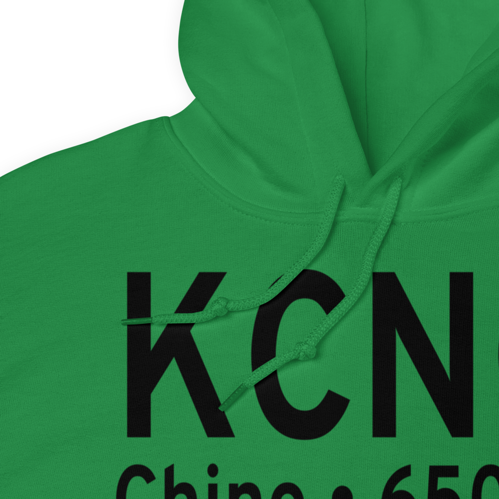 Chino Airport (KCNO) ICAO Hoodie Sweatshirt 