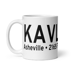 Asheville Regional Airport (KAVL) ICAO Mug