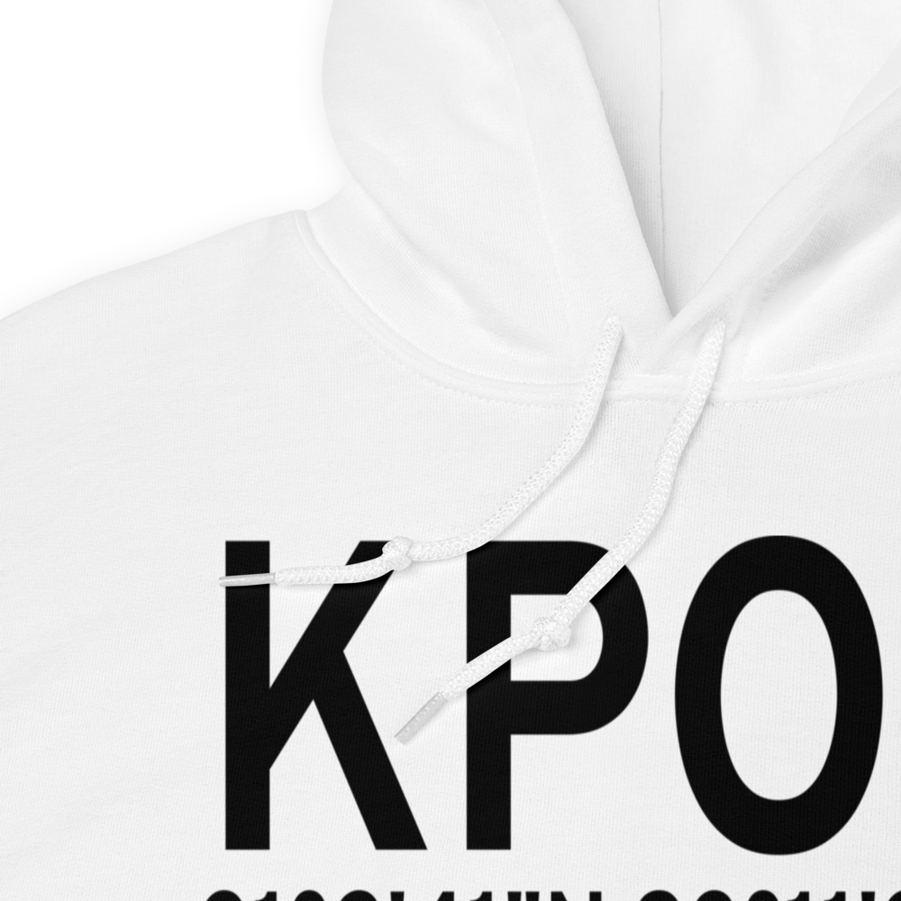Polk Army Air Field (KPOE) ICAO Hoodie Sweatshirt 