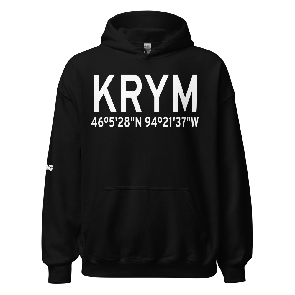 Ray S Miller Army Air Field (KRYM) ICAO Hoodie Sweatshirt 