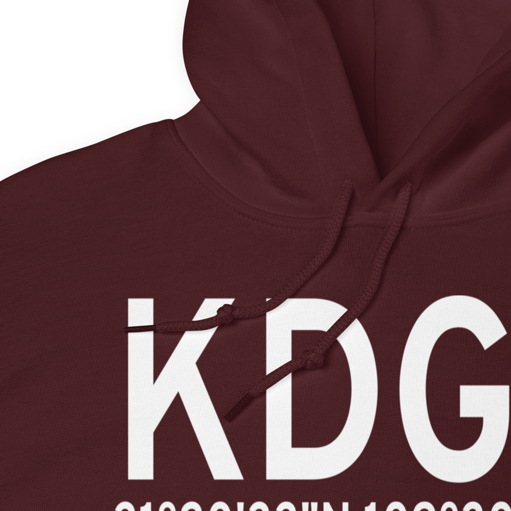 Douglas Municipal Airport (KDGL) ICAO Hoodie Sweatshirt 