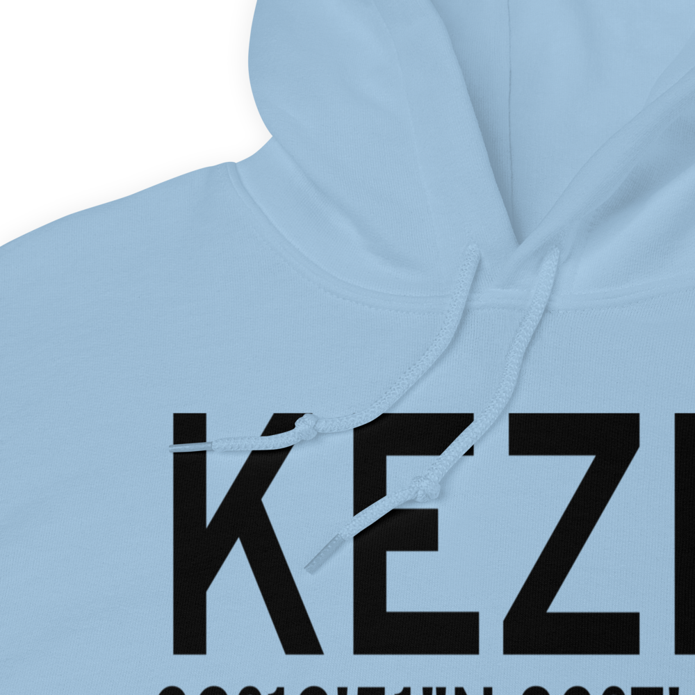 Heart of Georgia Regional Airport (KEZM) ICAO Hoodie Sweatshirt 