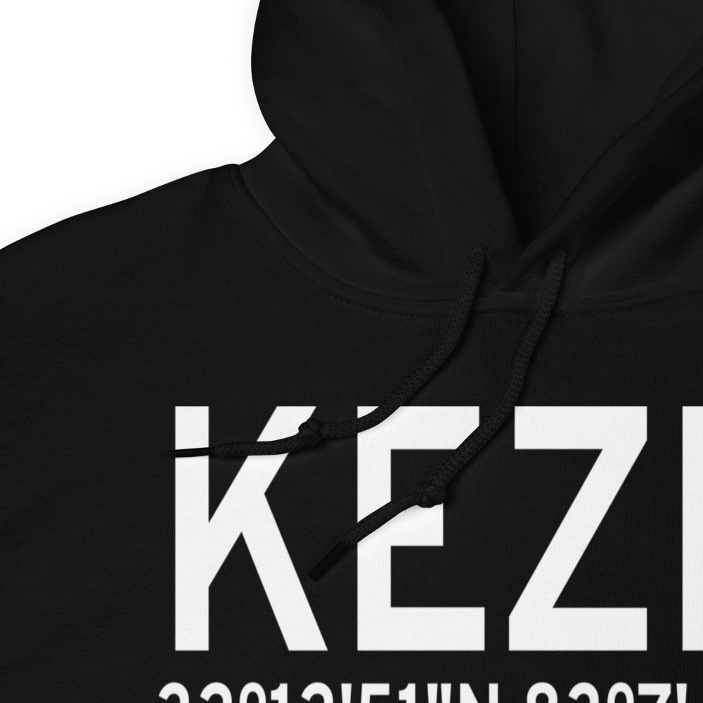 Heart of Georgia Regional Airport (KEZM) ICAO Hoodie Sweatshirt 