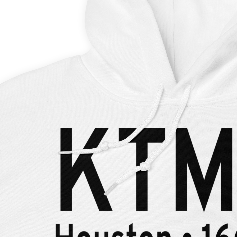 Houston Executive Airport (KTME) ICAO Hoodie Sweatshirt 