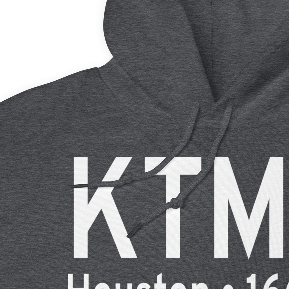 Houston Executive Airport (KTME) ICAO Hoodie Sweatshirt 