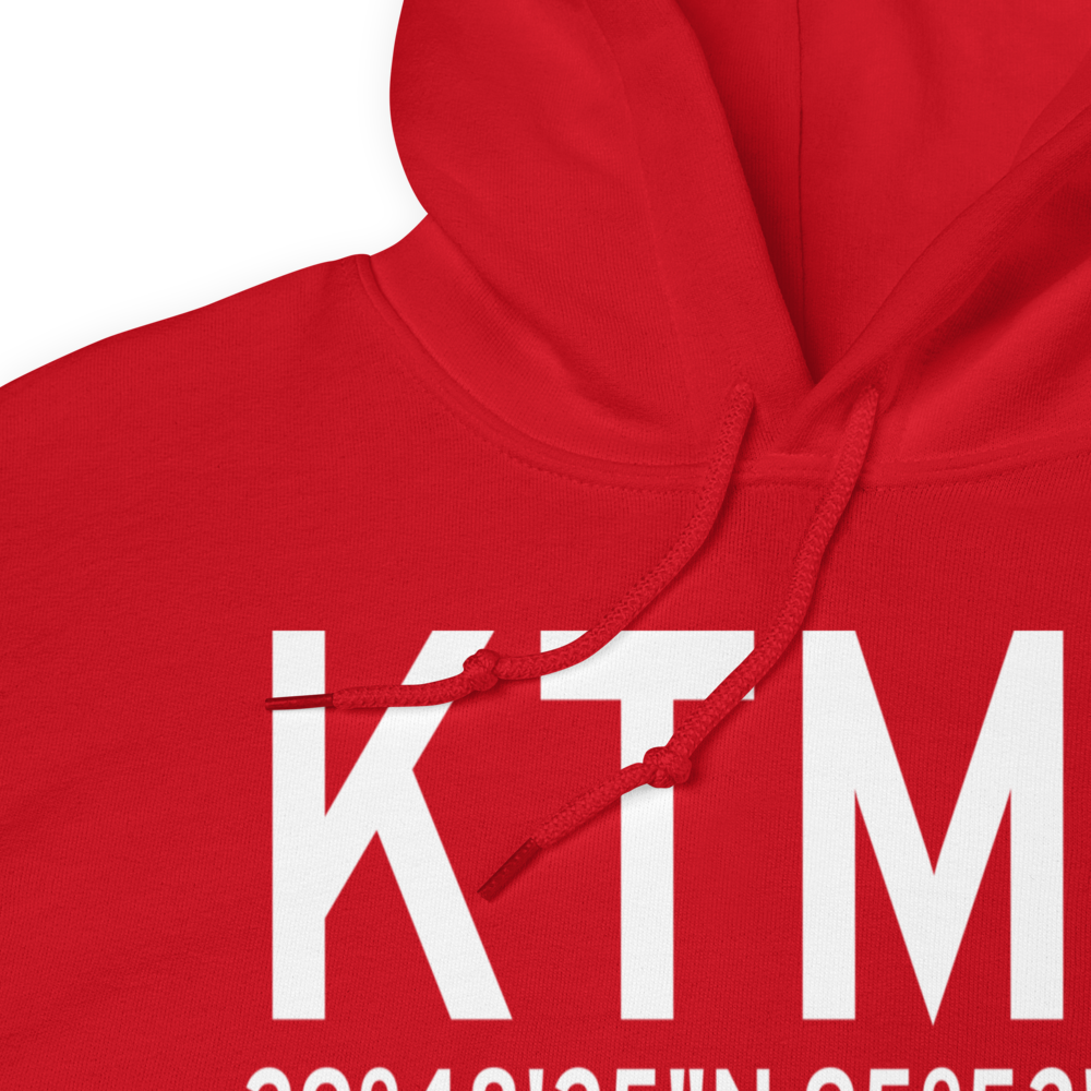 Houston Executive Airport (KTME) ICAO Hoodie Sweatshirt 