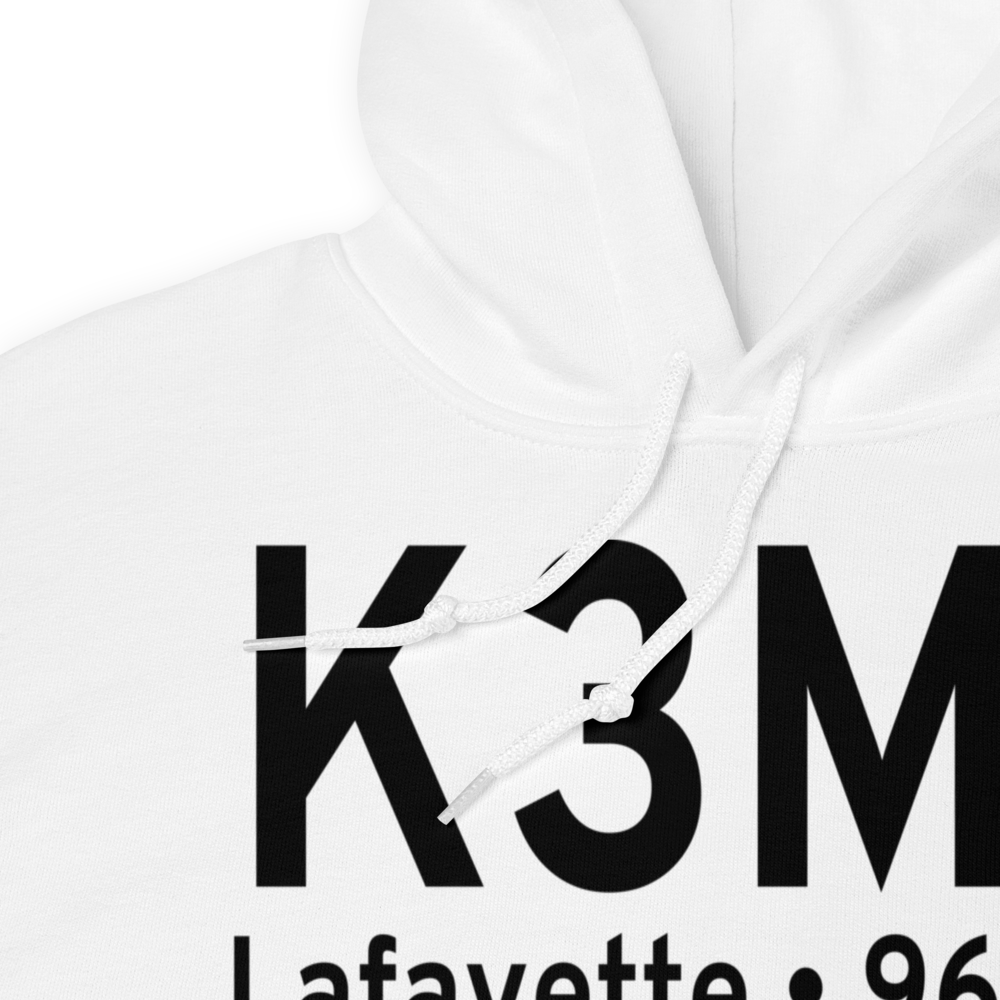 Lafayette Municipal Airport (K3M7) ICAO Hoodie Sweatshirt 