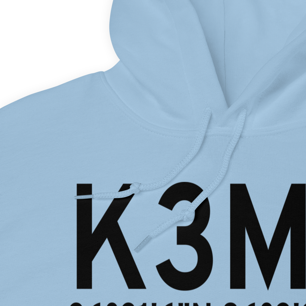 Lafayette Municipal Airport (K3M7) ICAO Hoodie Sweatshirt 