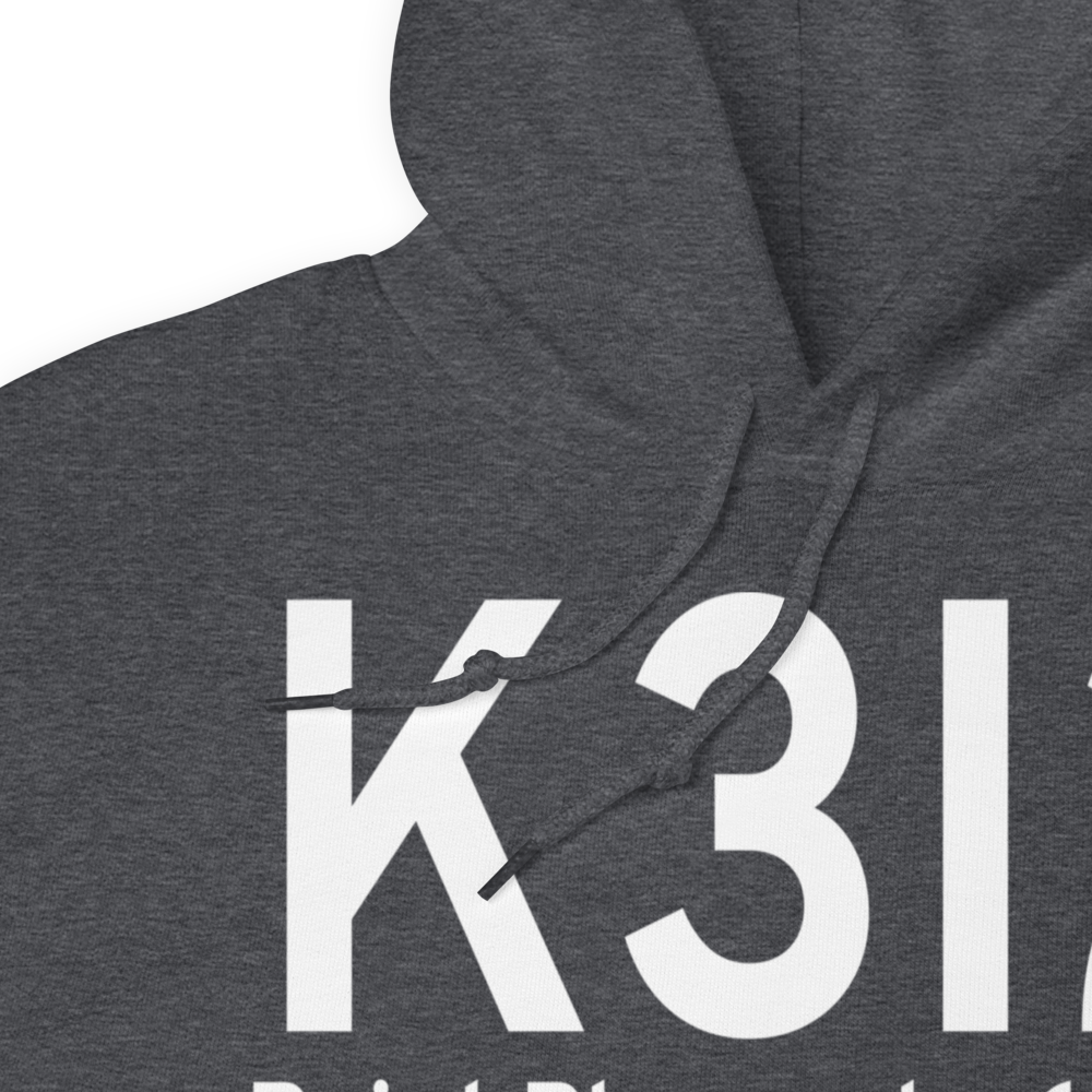 Mason County Airport (K3I2) ICAO Hoodie Sweatshirt 